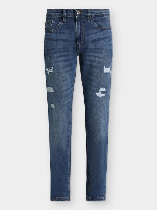 Zdjęcie produktu Jeansy Slim Fit INDICODE niebieski denim