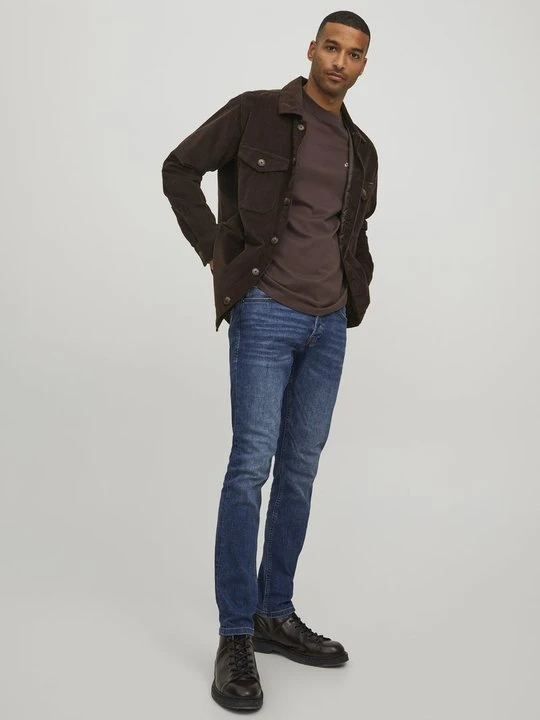 Zdjęcie produktu Jeansy Slim Fit Jack&Jones ciemnoniebieski