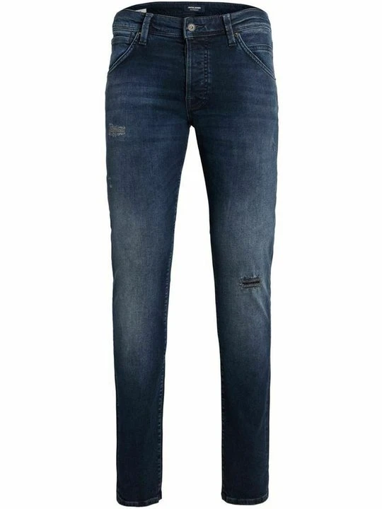 Zdjęcie produktu Jeansy Slim Fit Jack&Jones granatowy melanż