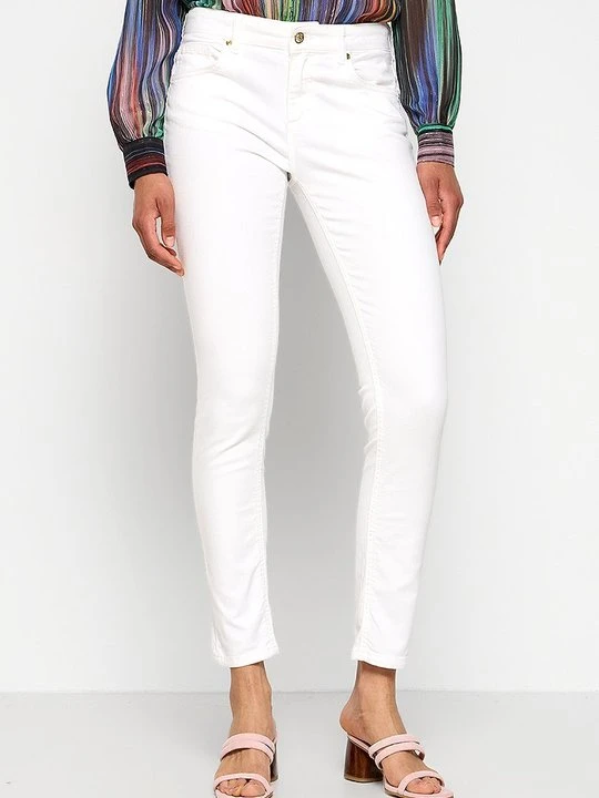 Zdjęcie produktu Jeansy Slim Fit Just Cavalli biały