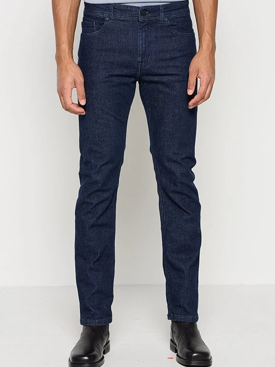 Zdjęcie produktu Jeansy Straight Leg KARL LAGERFELD granatowy