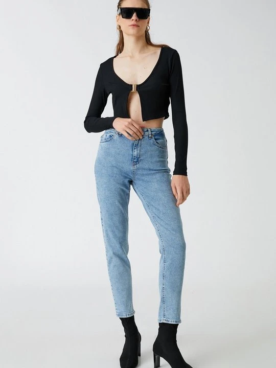 Zdjęcie produktu Jeansy Slim Fit KOTON jasnoniebieski