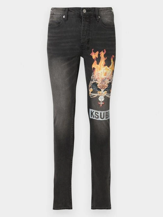 Zdjęcie produktu Jeansy Slim Fit KSUBI niebieski denim