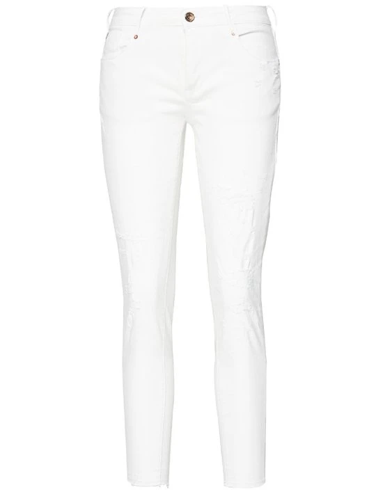 Zdjęcie produktu Jeansy Slim Fit Le Temps Des Cerises biały
