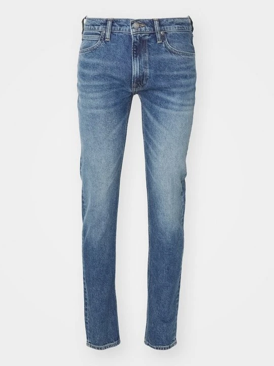 Zdjęcie produktu Jeansy ze zwężanymi nogawkami Lee niebieski denim
