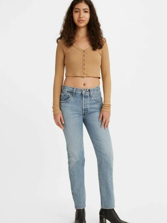 Zdjęcie produktu Jeansy Slim Fit Levi's niebieski melanż