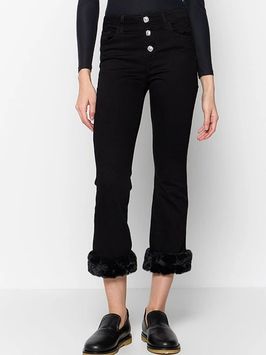 Zdjęcie produktu Jeansy Slim Fit Liu Jo czarny