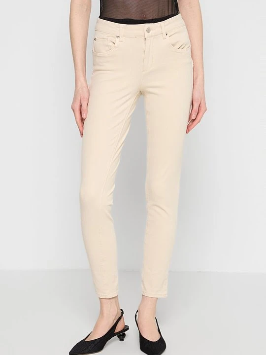 Zdjęcie produktu Jeansy Slim Fit Liu Jo beżowy