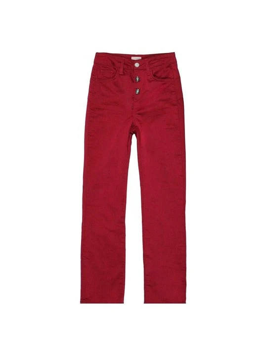 Zdjęcie produktu Jeansy Slim Fit Liu Jo ciemnoczerwony melanż
