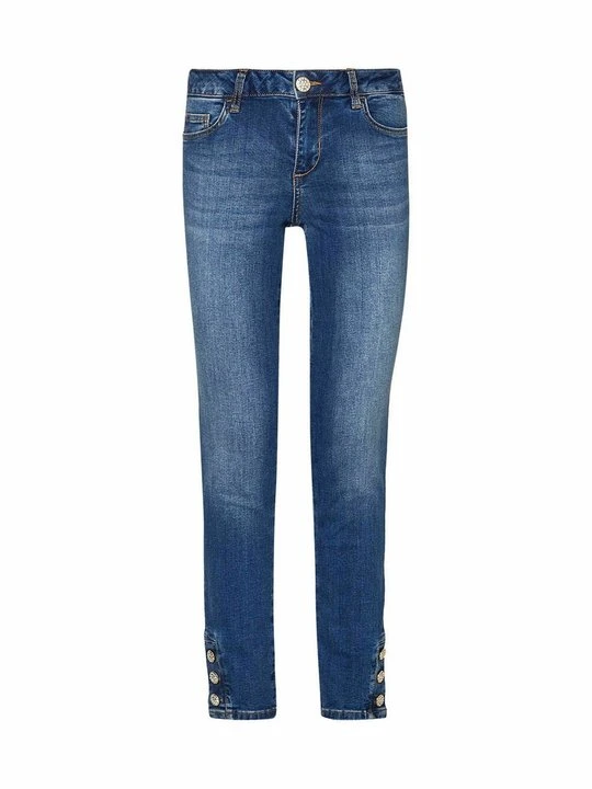 Zdjęcie produktu Jeansy Slim Fit Liu Jo niebieski denim