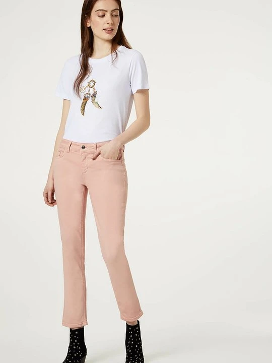 Zdjęcie produktu Jeansy Slim Fit Liu Jo różowy
