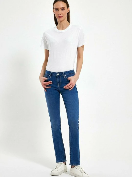 Zdjęcie produktu Jeansy Slim Fit LTB niebieski melanż
