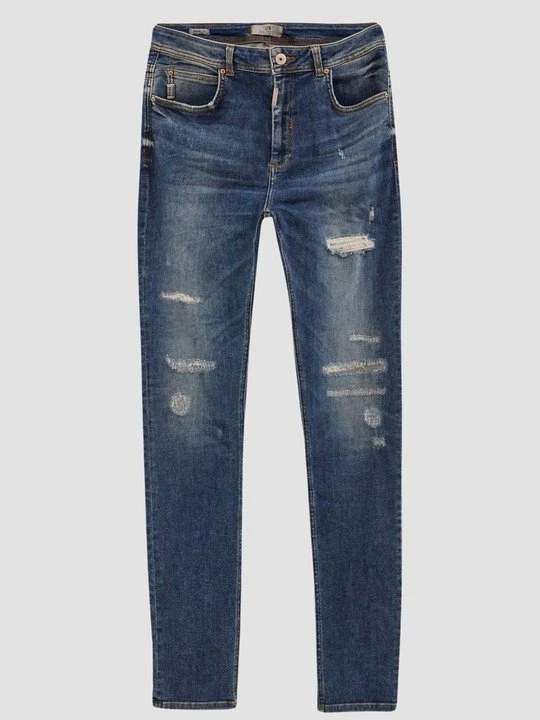 Zdjęcie produktu Jeansy Slim Fit LTB niebieski melanż