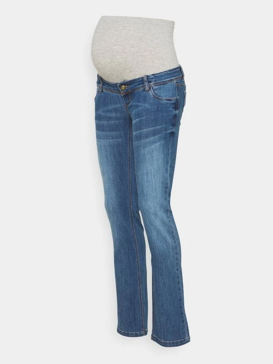 Zdjęcie produktu Jeansy Slim Fit Mamalicious niebieski denim