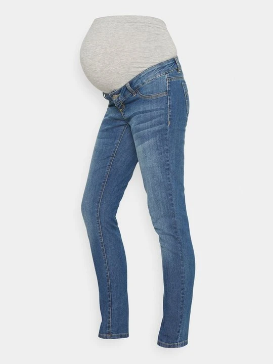 Zdjęcie produktu Jeansy Slim Fit Mamalicious niebieski denim