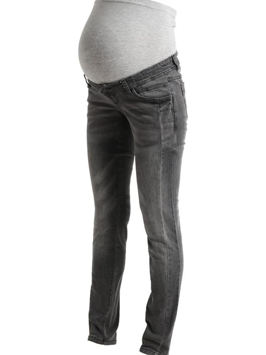 Zdjęcie produktu Jeansy Slim Fit Mamalicious szary