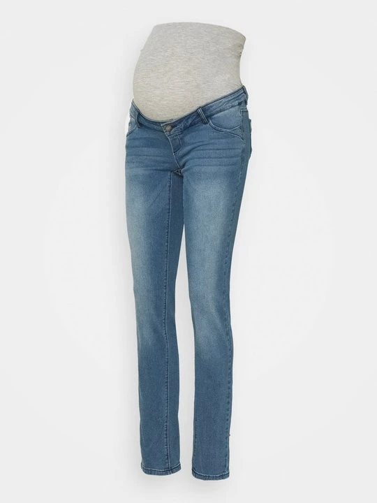 Zdjęcie produktu Jeansy Slim Fit Mamalicious niebieski denim