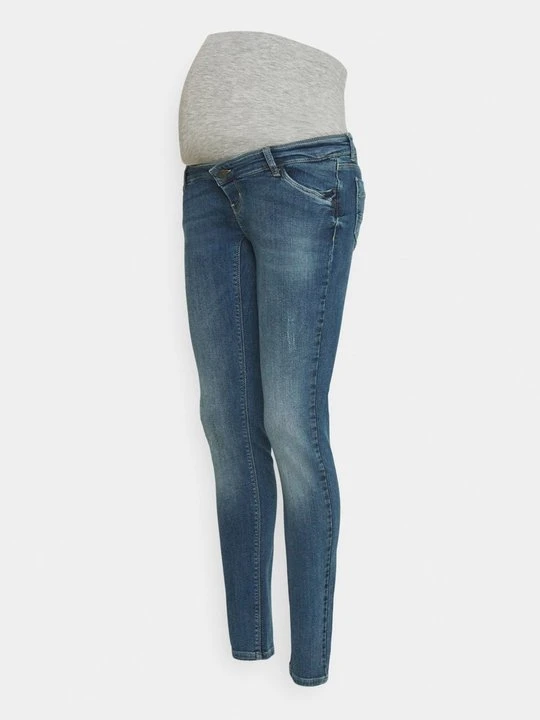 Zdjęcie produktu Jeansy Slim Fit Mamalicious niebieski denim