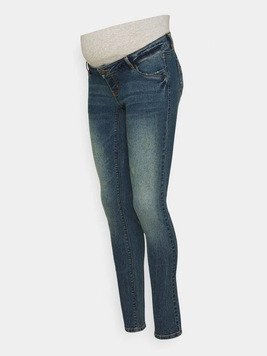 Zdjęcie produktu Jeansy Slim Fit Mamalicious niebieski denim