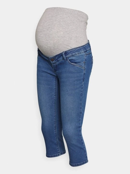 Zdjęcie produktu Jeansy Slim Fit Mamalicious niebieski denim