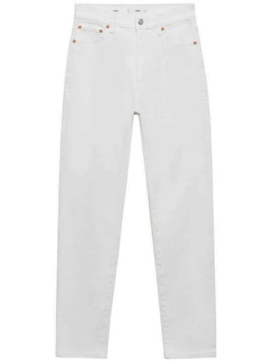 Zdjęcie produktu Jeansy Slim Fit Mango biały