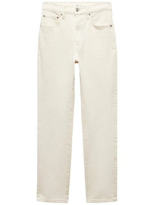 Zdjęcie produktu Jeansy Slim Fit Mango mleczny