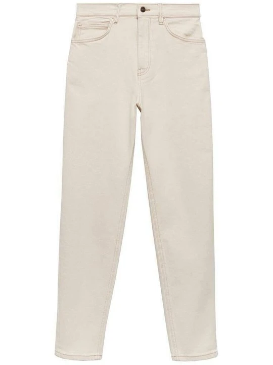 Zdjęcie produktu Jeansy Slim Fit Mango mleczny