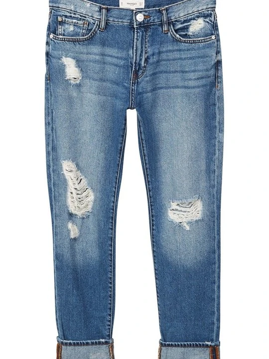 Zdjęcie produktu Jeansy Slim Fit Mango granatowy