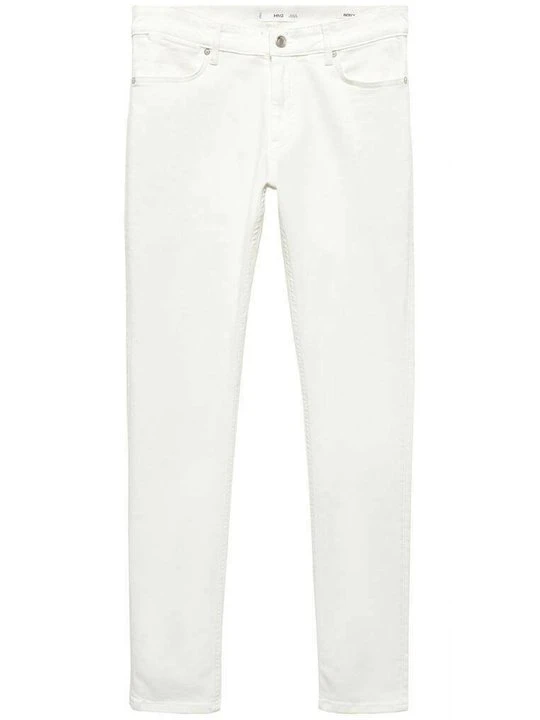 Zdjęcie produktu Jeansy Slim Fit Mango mleczny
