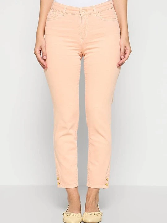 Zdjęcie produktu Jeansy Slim Fit Marc Cain morelowy