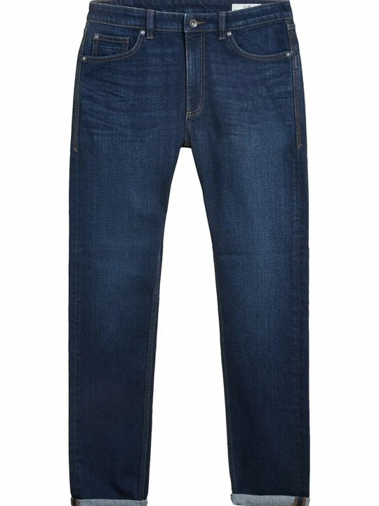 Zdjęcie produktu Jeansy Slim Fit Marks & Spencer niebieski