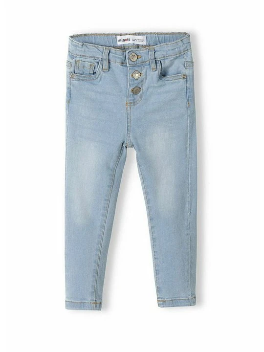 Zdjęcie produktu Jeansy Slim Fit MINOTI jasnoniebieski denim
