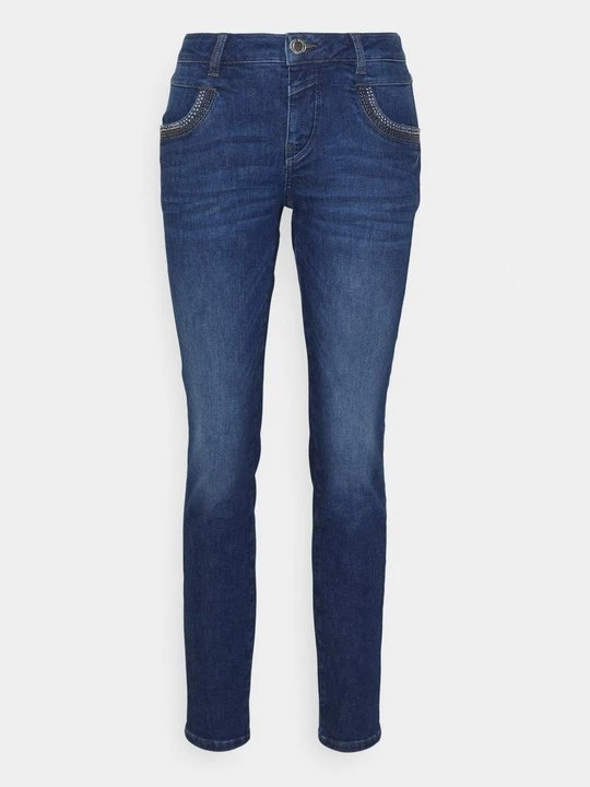 Zdjęcie produktu Jeansy Slim Fit MOS MOSH ciemnoniebieski