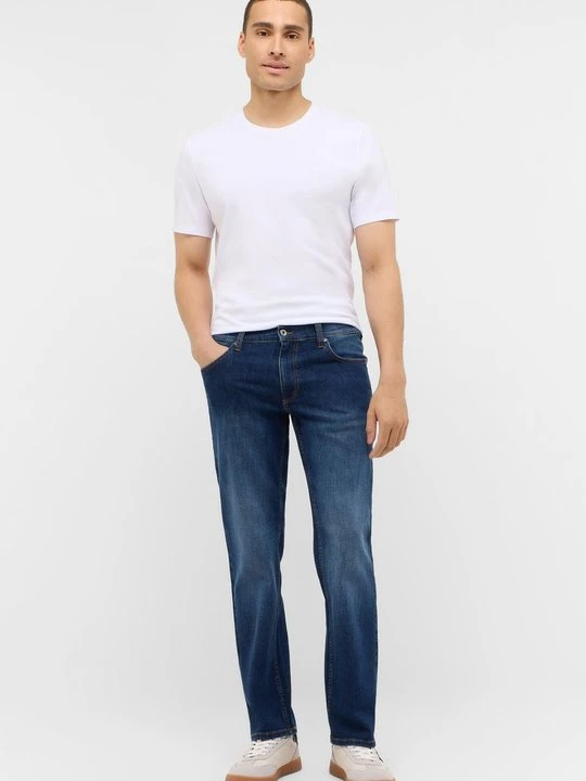 Zdjęcie produktu Jeansy Straight Leg Mustang niebieski denim