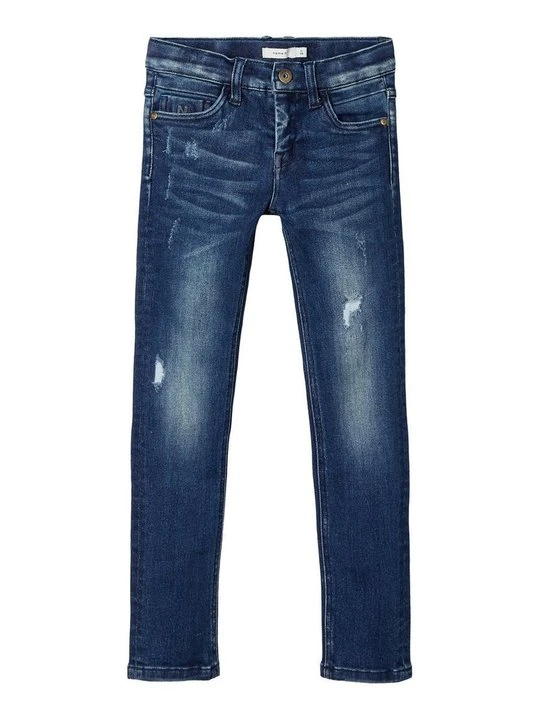 Zdjęcie produktu Jeansy Slim Fit NAME IT ciemnoniebieski