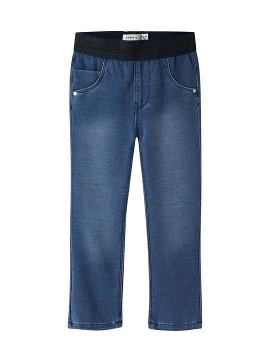 Zdjęcie produktu Spodnie treningowe NAME IT niebieski denim