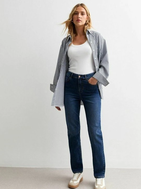 Zdjęcie produktu Jeansy Slim Fit New Look niebieski