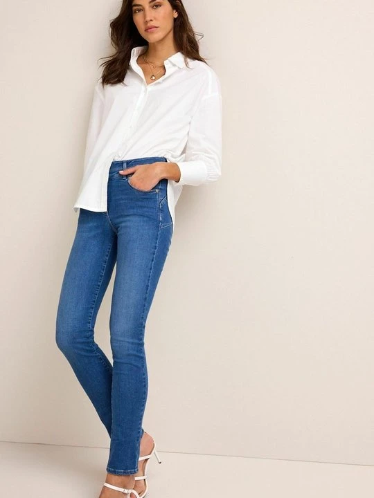 Zdjęcie produktu Jeansy Slim Fit Next niebieski