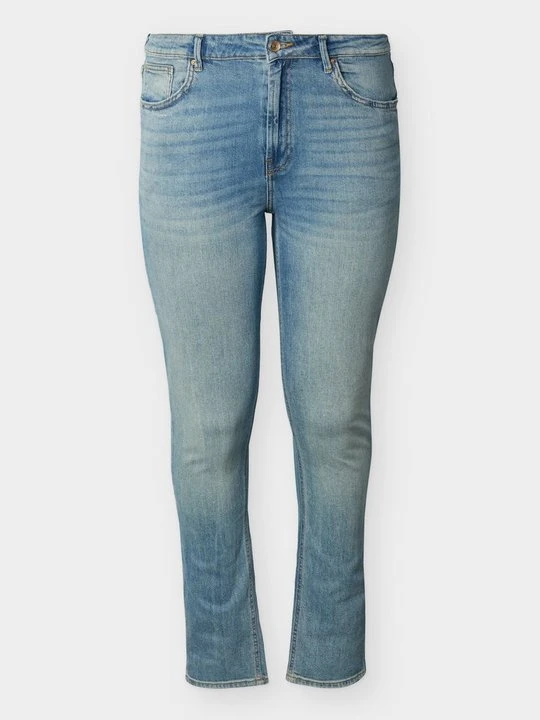Zdjęcie produktu Jeansy Slim Fit ONLY Carmakoma niebieski denim