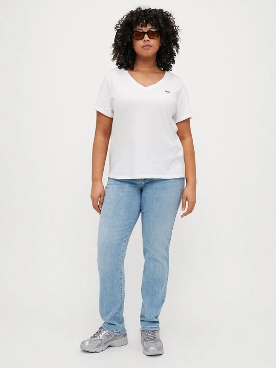 Zdjęcie produktu Jeansy Slim Fit ONLY Carmakoma jasnoniebieski denim