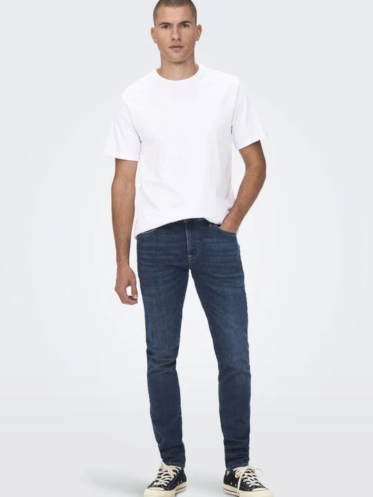 Zdjęcie produktu Jeansy Slim Fit Only & Sons granatowy