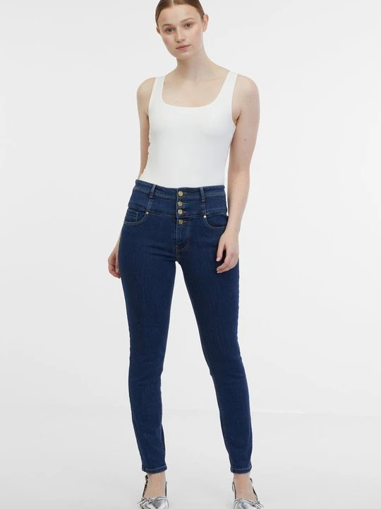 Zdjęcie produktu Jeansy Slim Fit ORSAY granatowy