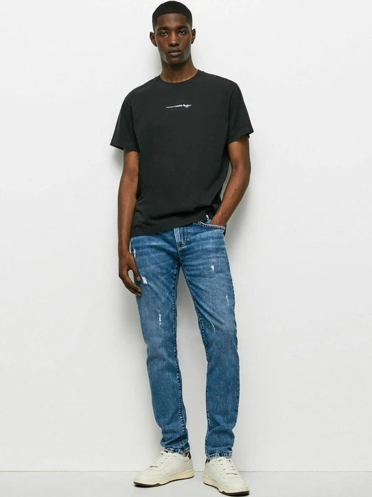 Zdjęcie produktu Jeansy Slim Fit Pepe Jeans niebieski denim