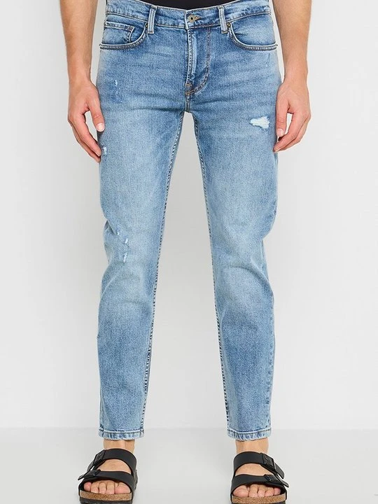 Zdjęcie produktu Jeansy Slim Fit Pepe Jeans niebieski