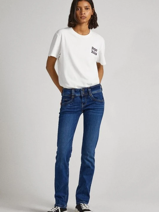Zdjęcie produktu Jeansy Slim Fit Pepe Jeans niebieski denim