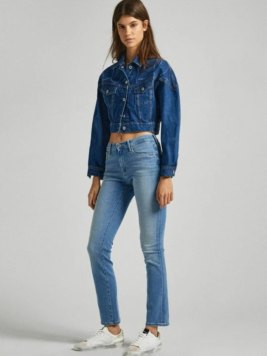 Zdjęcie produktu Jeansy Slim Fit Pepe Jeans niebieski denim
