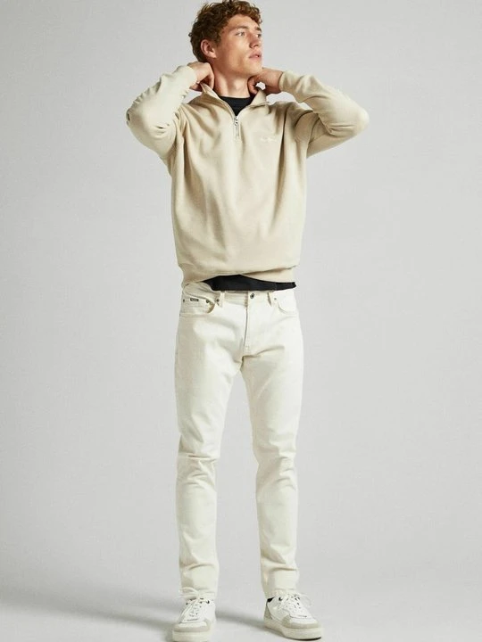 Zdjęcie produktu Jeansy Slim Fit Pepe Jeans beżowy
