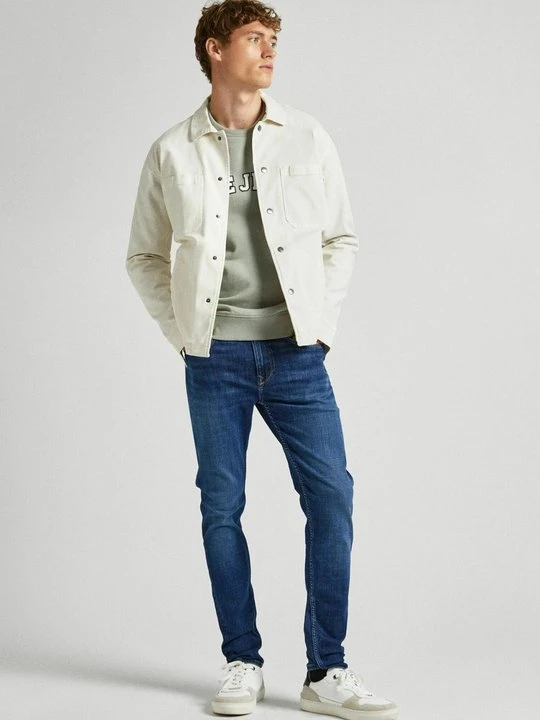 Zdjęcie produktu Jeansy Slim Fit Pepe Jeans niebieski denim