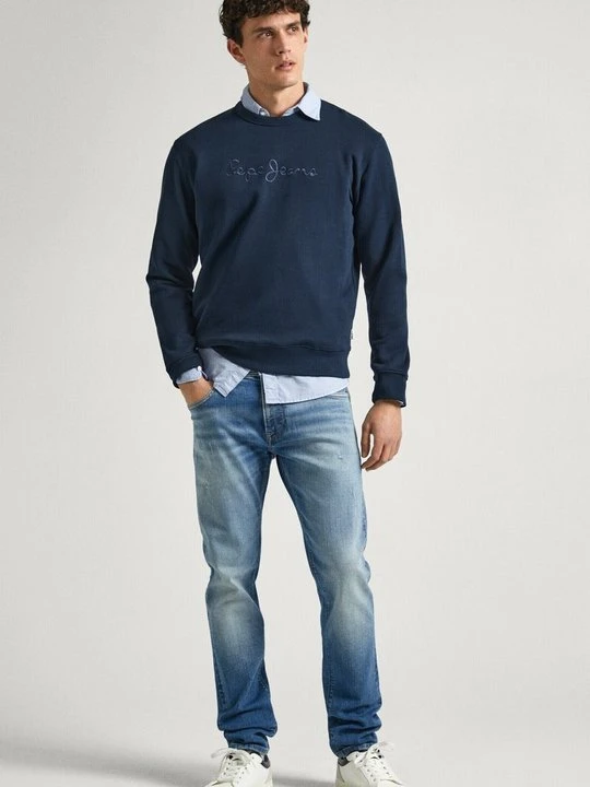 Zdjęcie produktu Jeansy Slim Fit Pepe Jeans niebieski denim
