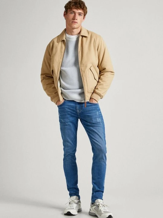 Zdjęcie produktu Jeansy Slim Fit Pepe Jeans niebieski denim